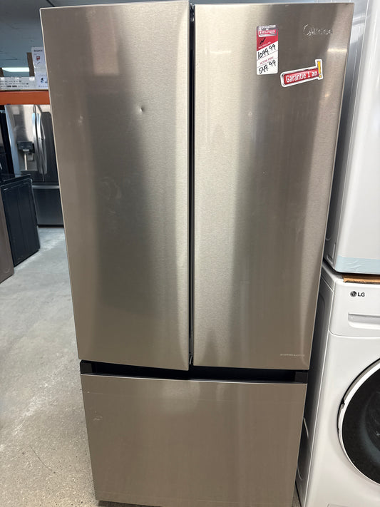 Midea Refrigerateur 18 pi3 30 po Inox Portes françaises - MRF18B4AST