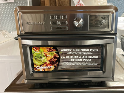 Four grille-pain AirFryer TOA65 de Cuisinart - 0.6 pi3Pi- acier inoxydable - Remis à neuf