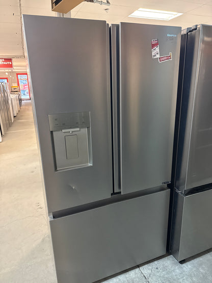 Réfrigérateur à double porte 22.5 pi³ - 36 po Hisense RF225C3CSEI