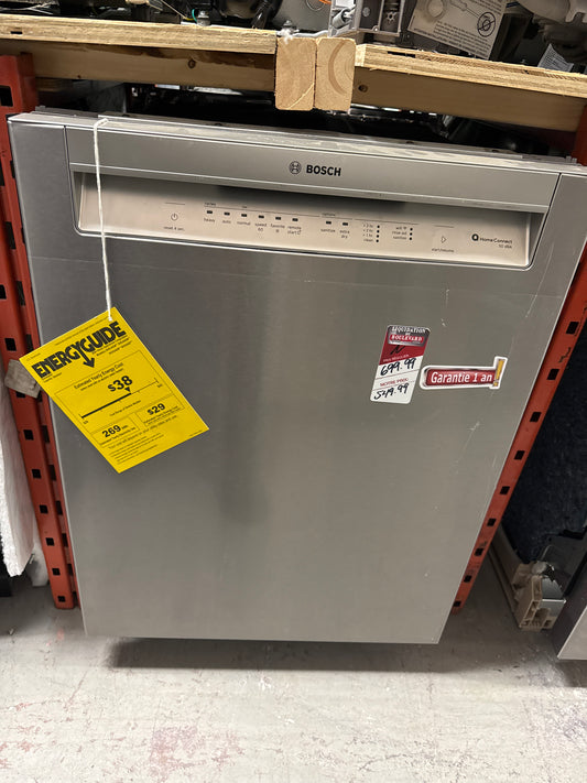 Lave-vaisselle encastrable 24 po 50 dB de Bosch (SHE3AEM5N) - Acier inoxydable