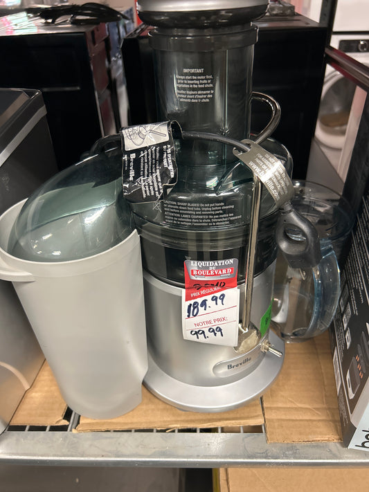 Centrifugeuse Juice Fountain Plus de Breville - Argenté
