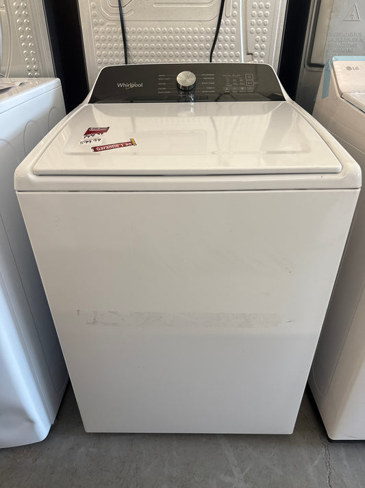 Laveuse à chargement par haut HE 5,2pi³ Whirlpool (WTW5015LW) - Blanc