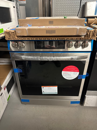 Cuisinière autoportante au gaz de 30 po Frigidaire Gallery, convection totale, acier inoxydable GCFG3060BF