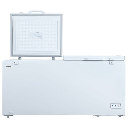 Danby Congélateur coffre 2 portes de 17,1 pi3 en blanc    (DCFM171A1WDB)