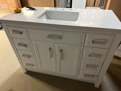 Studio Bathe - Meuble simple lavabo Calais II de 48 po C-21051