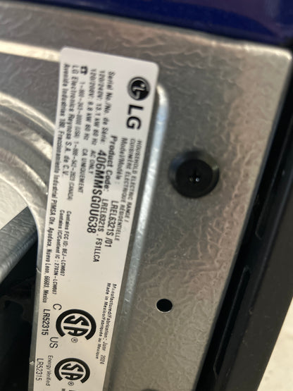 Cuisinière électrique autonome 5 éléments 6,3 pi³ 30 po de LG (LREL6321S) - Inox