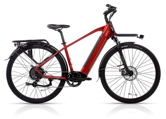 IGO Elite 3D de iGo Electric HD (moteur 500 W, batterie 48 V/12 Ah, 8 vitesses) - Rouge course GRADE À