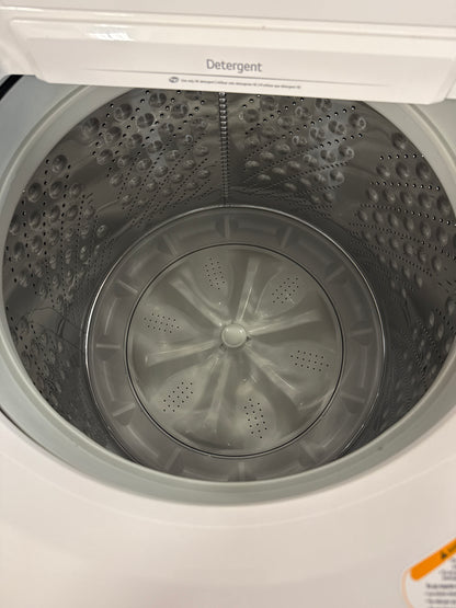 LG Laveuse intelligente à chargement par le haut 5,8 pi³ très grande capacité et sécheuse électrique 7,3 pi³ avec capteur IA blanc WT8200CW/DLE8200W