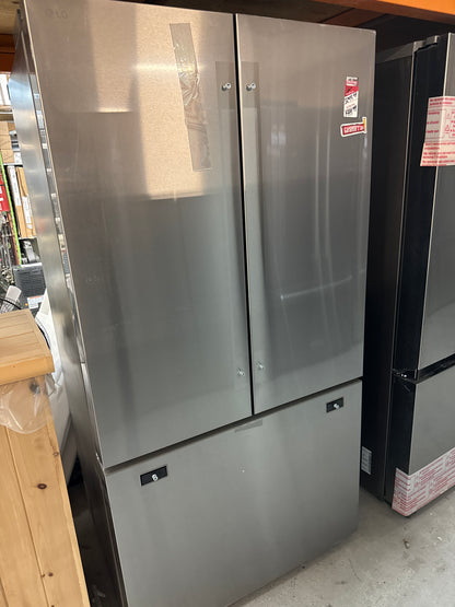 LG STUDIO Réfrigérateur MAX à porte française de 36 po, 27 pi³, profondeur de comptoir, en acier inoxydable SRFB27S3