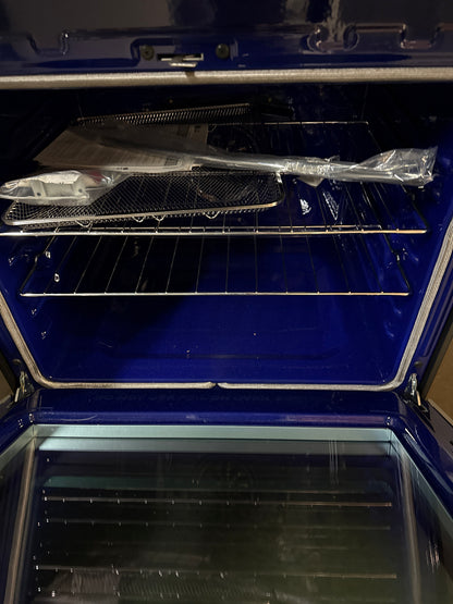 Cuisinière électrique autonome à 5 éléments avec convection véritable et friture à air chaud 6,3 pi³ 30 po de LG (LREN6325XE) - Inox