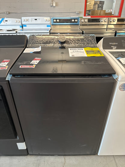 Laveuse à chargement par le haut haute efficacité de 6,1 pi³ de LG (WT8405CB) - Noir mat