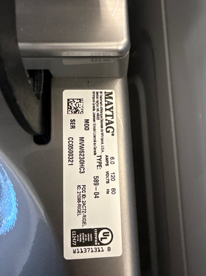 Laveuse à chargement par le haut 5.4 pi³ et sécheuse électrique 7.4 pi³ Maytag *MTW6230HC/YMED6230HC