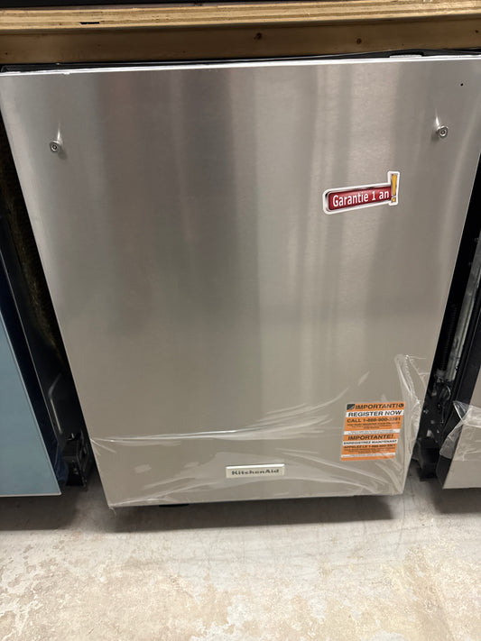 Lave-vaisselle encastrable 24 po 44 dB à cuve en inox de KitchenAid (KDTM704KPS) - Inox PrintShield