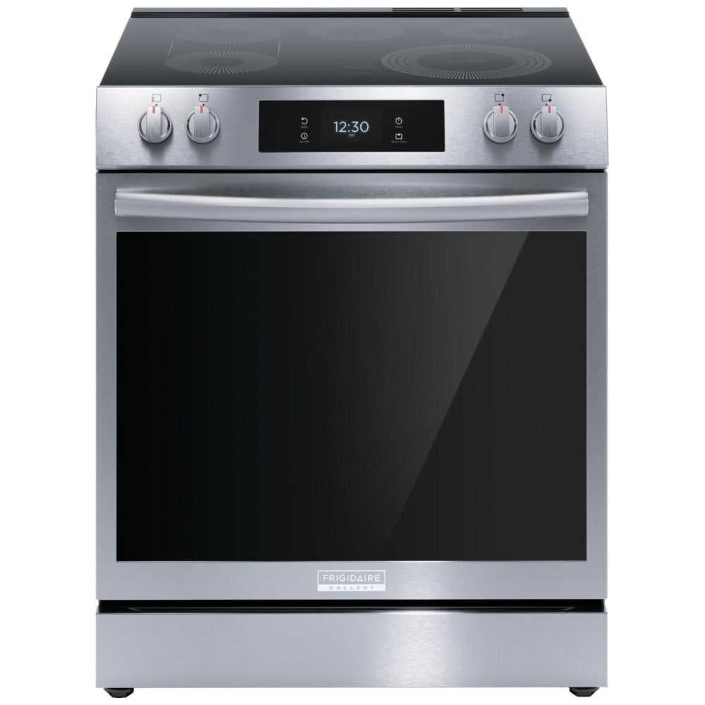 Cuisinière électrique à convection véritable Air Fry 30 po 6,2 pi³ Gallery Frigidaire (GCFE306CBF) - Acier inoxydable