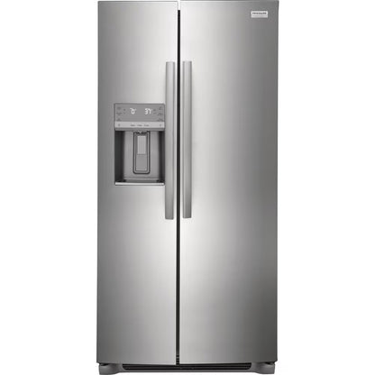 Frigidaire Gallery Réfrigérateur côte à côte de 36 po de largeur et de 22,2 pi3 en acier inoxydable Smudge-Proof®, profondeur de comptoir - ENERGY STAR® GRSC2352AF