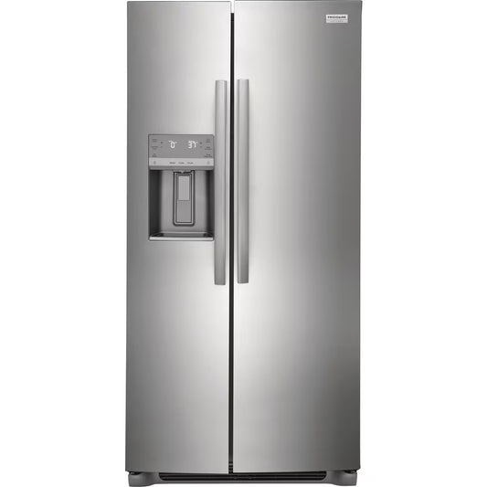 Frigidaire Gallery Réfrigérateur côte à côte de 36 po de largeur et de 22,2 pi3 en acier inoxydable Smudge-Proof®, profondeur de comptoir - ENERGY STAR® GRSC2352AF