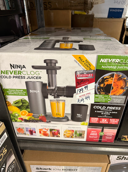 Centrifugeuse à froid NeverClog de Ninja - Noir JC151C