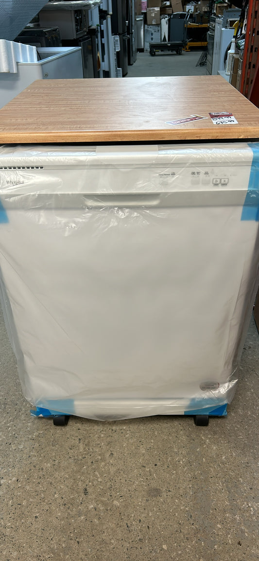 Lave-vaisselle mobile 24 po 64 dB de Whirlpool (WDP370PAHW) - Blanc