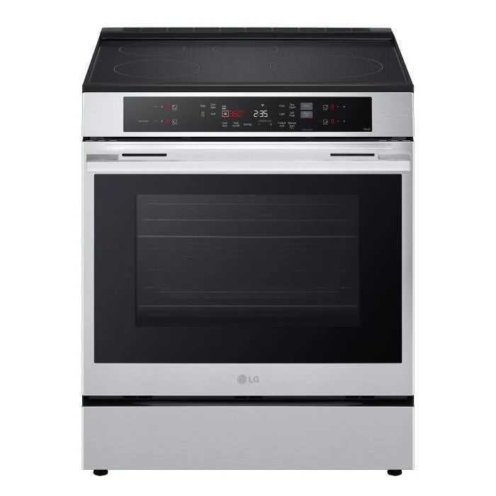 Cuisinière électrique encastrable avec convection véritable et friture à air chaud 6,3 pi³ 30 po de LG (LSIL6332XE) - Acier inoxydable