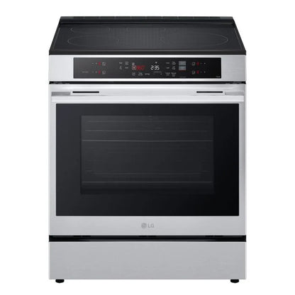 Cuisinière électrique encastrable avec convection véritable et friture à air chaud 6,3 pi³ 30 po de LG (LSIL6332XE) - Acier inoxydable
