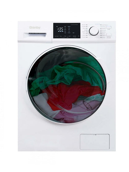 Laveuse-sécheuse sans évent Danby 2,7 pi3 tout-en-un en Blanc  DWM120WDB-3