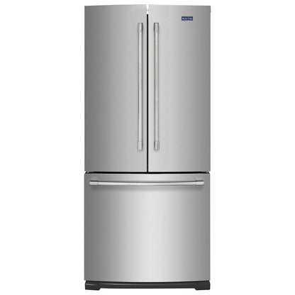 Réfrigérateur deux portes 20 pi³ 30 po avec éclairage DEL de Maytag (MFB2055FRZ) - Acier inoxydable