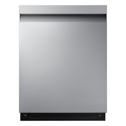 Samsung Lave-vaisselle encastré de 24 pouces avec commande en haut et 3ème tiroir en acier inoxydable, 46 dBA - ENERGY STAR® DW80CG5450SR