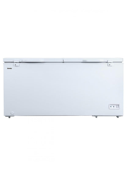 Danby Congélateur coffre 2 portes de 17,1 pi3 en blanc    (DCFM171A1WDB)