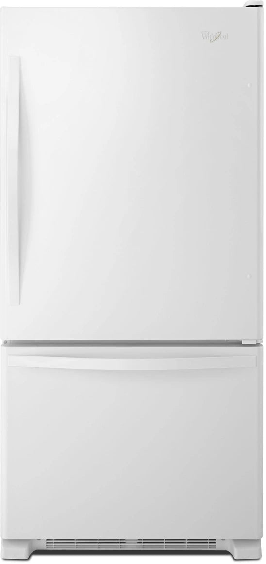 Réfrigérateur WHIRLPOOL DE 18.67 pi. cu. Congélateur en bas / tiroir Blanc WRB329DFBW