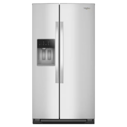 Whirlpool Réfrigérateur côte à côte en acier inoxydable résistant aux traces de doigts - 36 po - 28.7 pi cu WRSF5536RZ