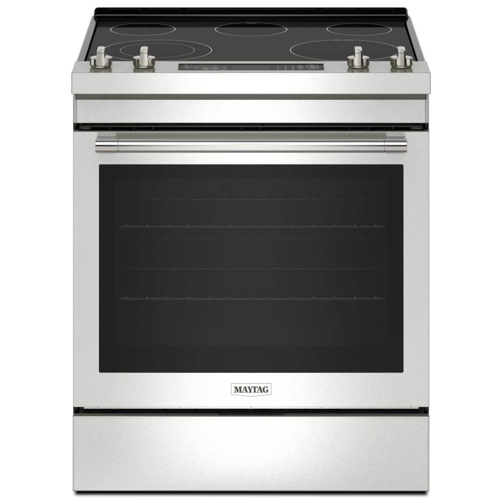 Cuisinière à convection encastrée Maytag, 6,4 pi³, 30 po, acier inoxydable, fonction autonettoyante YMES8800FZ