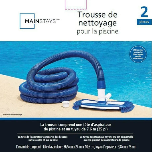 Kit de nettoyage 2 pièces Mainstays Kit 2 pièces - Tuyau et tête d'aspirateur