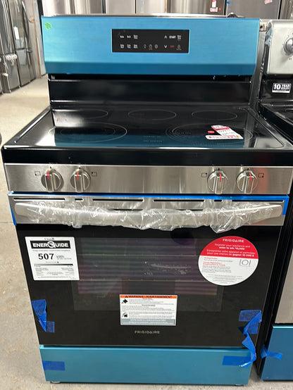 Cuisinière électrique autonome à 5 éléments de 5,3 pi³ 30 po de Frigidaire (FCRE306CAS) - Inox