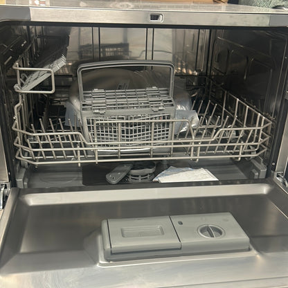 Lave-vaisselle portatif 54 dB 22 po de Danby à cuve en acier inoxydable (DDW631SDB) - Inox-argenté