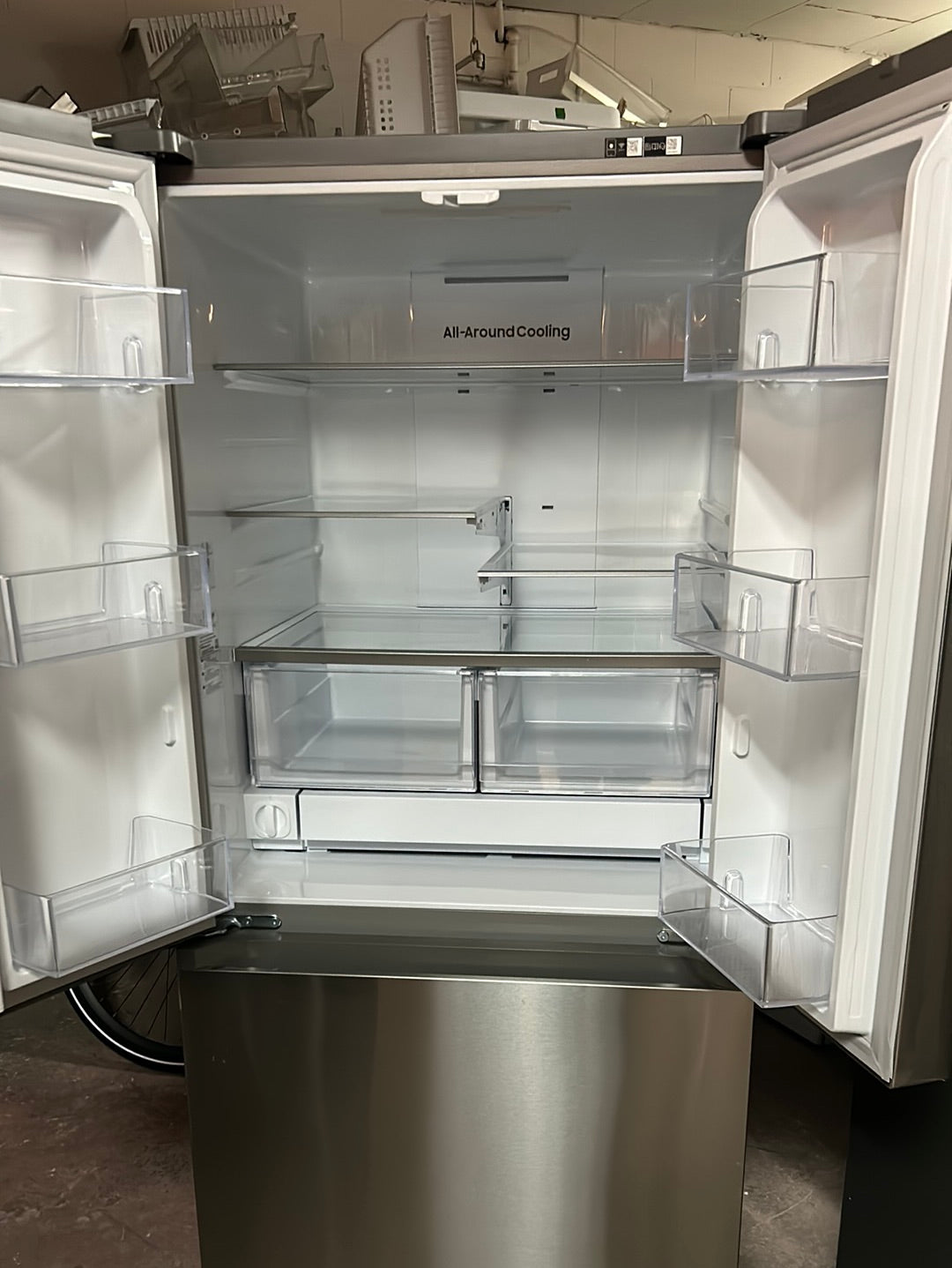 Réfrigérateur 2 portes de 24,5 pi³ 33 po de Samsung (RF25C5151SR/AA) - Acier inoxydable