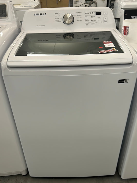 Laveuse à chargement par le haut de 5 pi³ de Samsung (WA44A3205AW) - Blanc