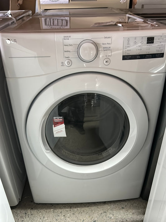 Sécheuse électrique de 7,4 pi³ de LG (DLE3400W) - Blanc