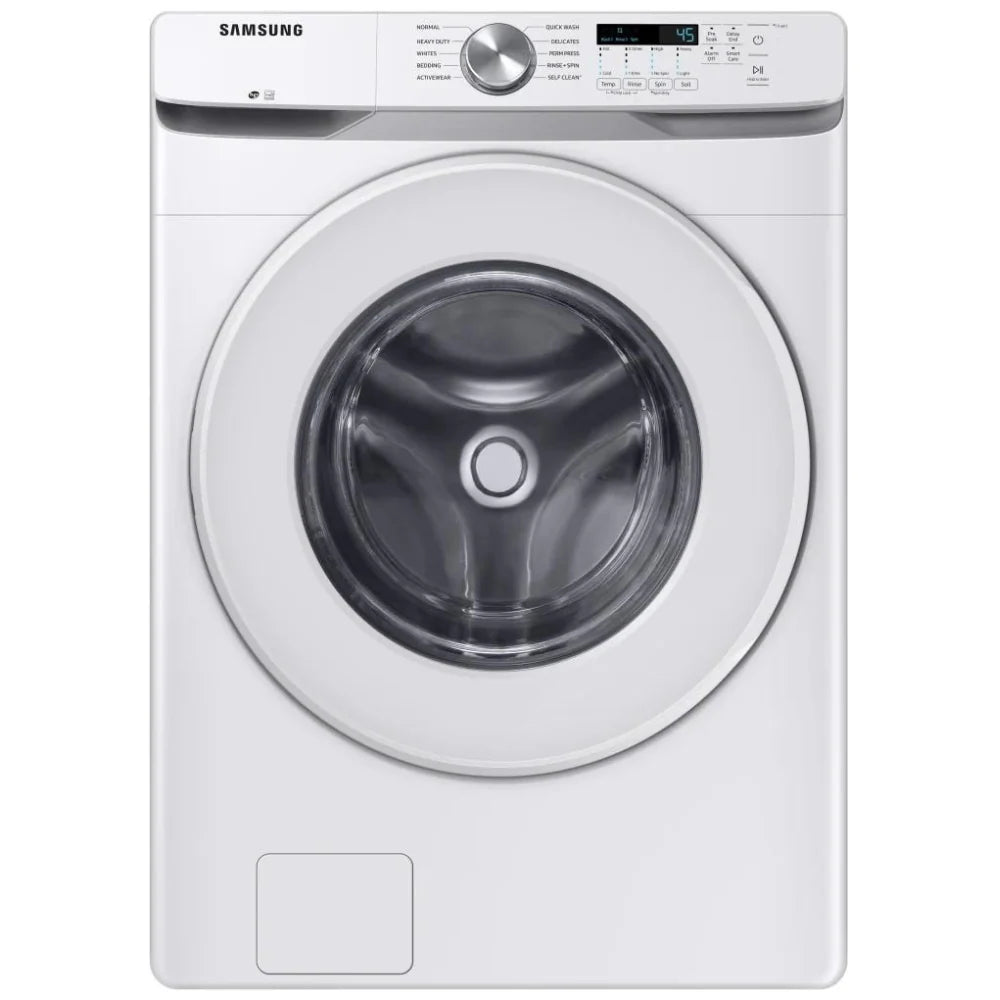 Laveuse à chargement frontal haute efficacité de 5,2 pi³ de Samsung (WF45T6000AW/A5) - Blanc