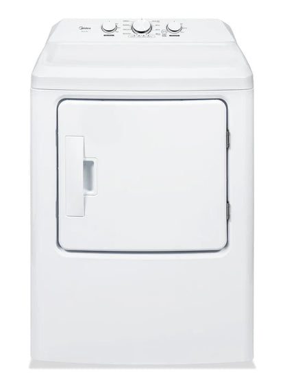 Sécheuse électrique blanche Midea 7 pi³ à séchage par capteur MLE47R5BWW