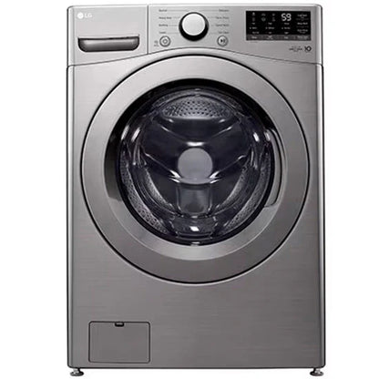 LG 5,2 cu. Laveuse à chargement frontal à très grande capacité en acier graphite avec technologie 6Motion Wm3400cv